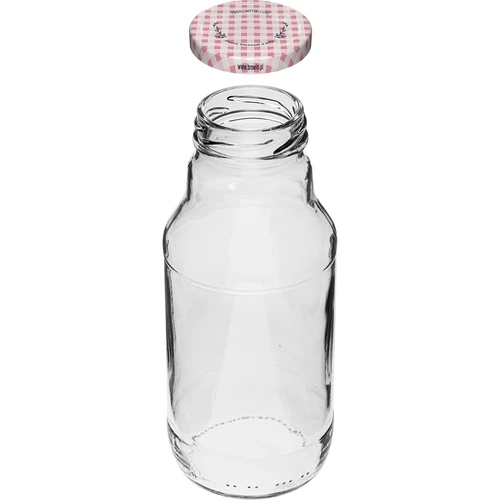 TO-flaska för juice 330 ml med lock fi 43 - 6 st. - 2