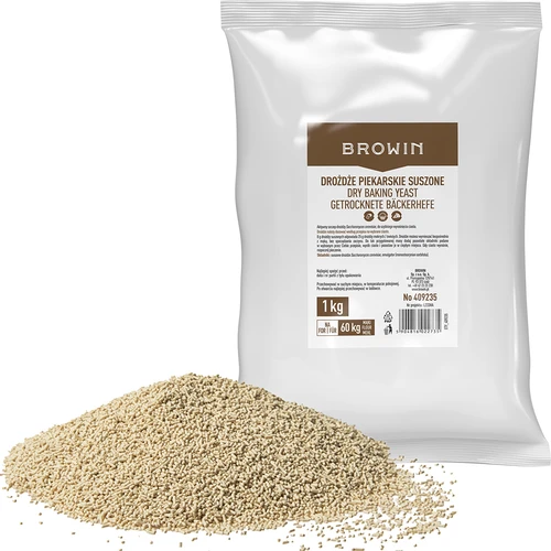 Torkad bagerijäst, 1 kg