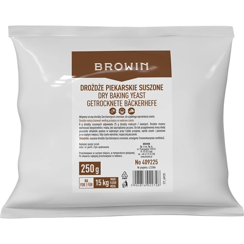 Torkad bagerijäst, 250g - 2