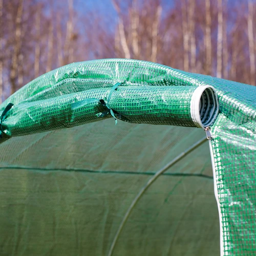 Trädgårdsväxthus (plast) 2x4,5x2 m - 12