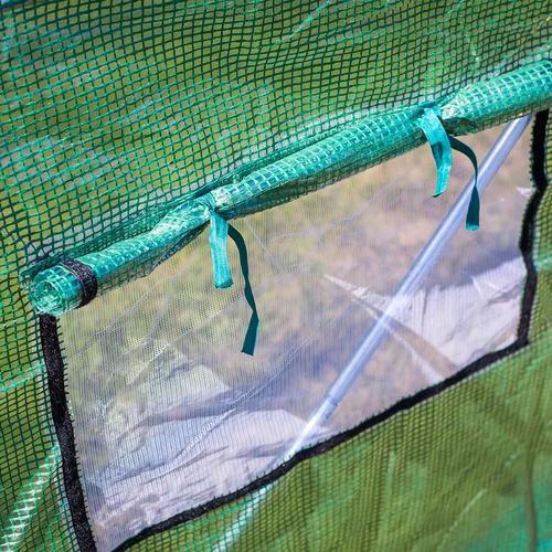 Trädgårdsväxthus (plast) 3x6x2 m - 10