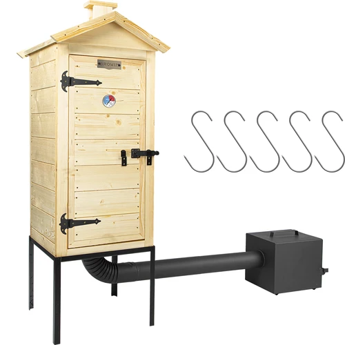 Trärökskåp 100 cm, med eldstad - 2