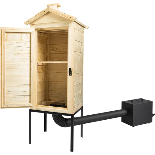 Trärökskåp 100 cm, med eldstad - 3