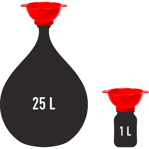 Tratt för burkar/ballonger 160/40mm - 2