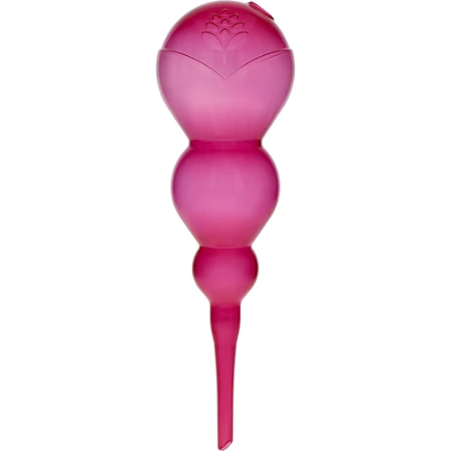 Tredubbel bevattningskula (trekammare), transparent rosa, 600 ml