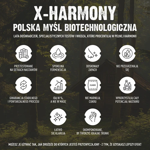 Turbojäst X-Harmony 18%, 100 L, 360g - 8