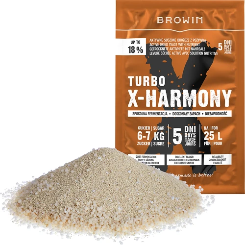 Turbojäst X-Harmony 18%, 25 L, 138 g - 3