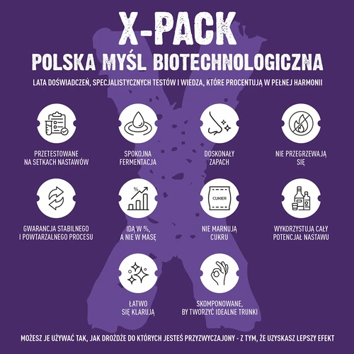 Turbojäst X-Pack 1,8 kg - professionell, för stora satser - 7