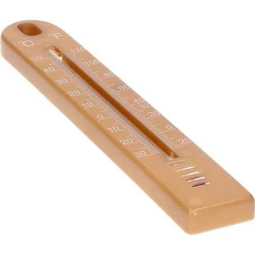 Universell termometer (-30 till +50°C), 17 cm, ljusbrun - 3