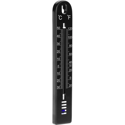 Universell termometer (-30 till +50°C), 17 cm, svart - 2