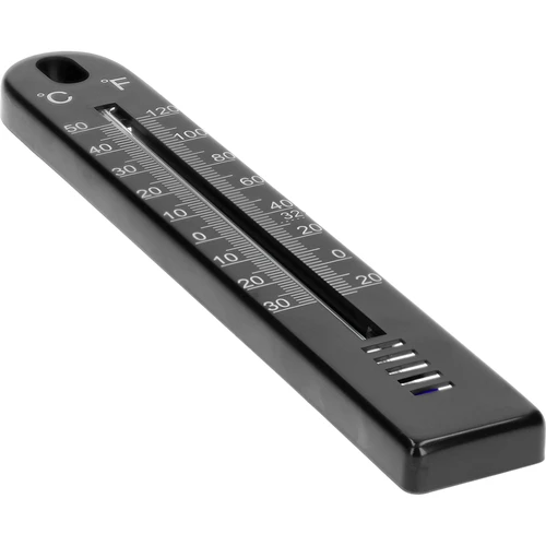 Universell termometer (-30 till +50°C), 17 cm, svart - 3