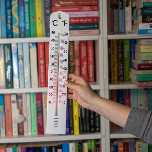 Universell vit termometer (-40°C till +50°C) 40cm - 3