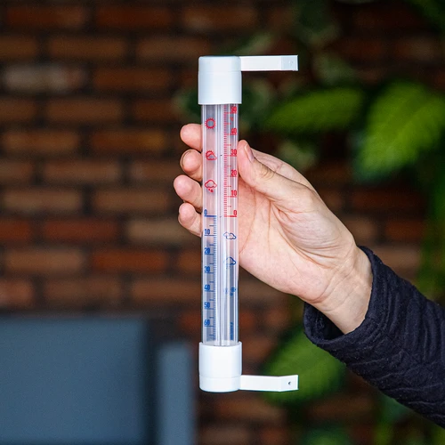 Utomhustermometer med transparent skala (-70°C till +50°C) 23cm mix - 4