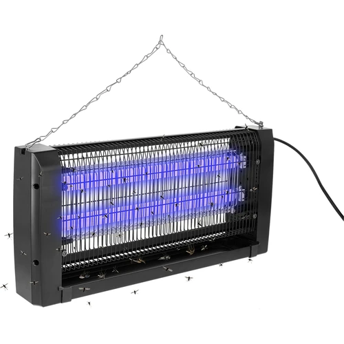 UVA insektslampa 20 W, svart - 3