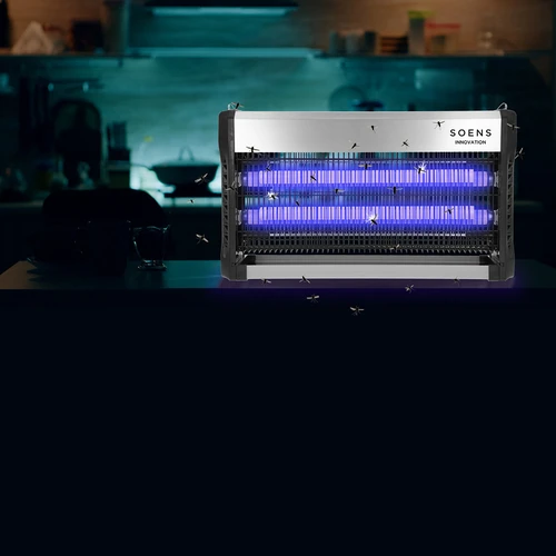 UVA insektslampa 40 W, silver - 10
