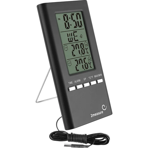 Väderstation – elektronisk, sond, svart
