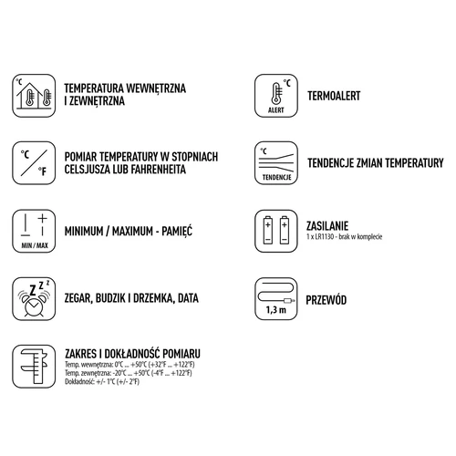 Väderstation – elektronisk, sond, svart - 2