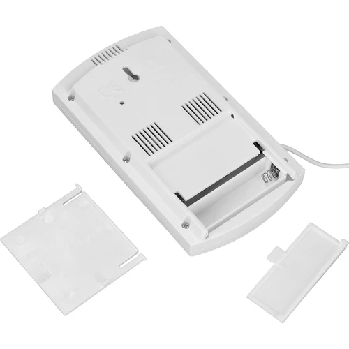 Väderstation – elektronisk, sond, vit - 4
