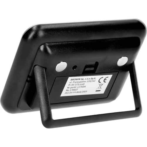 Väderstation – elektronisk, trådlös, svart - 3