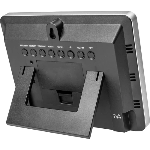 Väderstation RCC – elektronisk, bakgrundsbelyst, trådlös, sensor, svart - 3