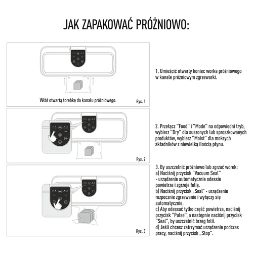 Vakuumförseglare - premium LED - 10