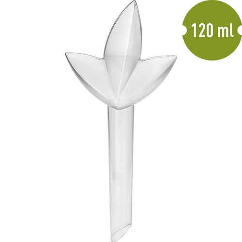 Växtbevattnare – genomskinligt blad, 120 ml - 2