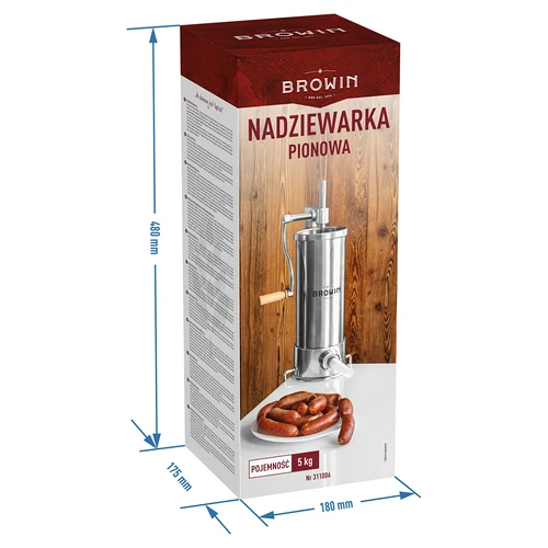 Vertikal korvstoppare 5 kg - 11