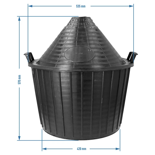 Vinballong 54 L i plastkorg - 6