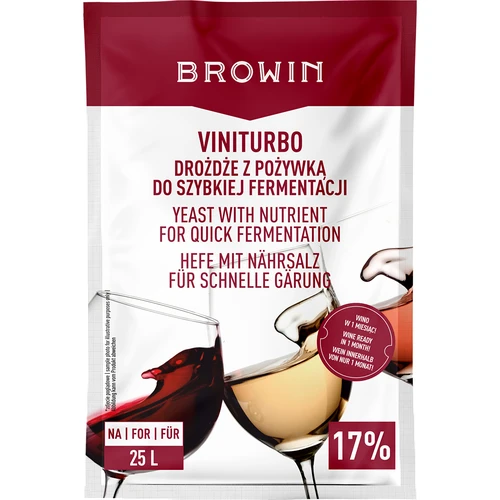 ViniTurbo - jäst för snabb jäsning, 20 g