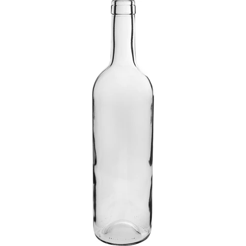 Vit flaska för vin 0,75 L - förpackning 8 st. - 2