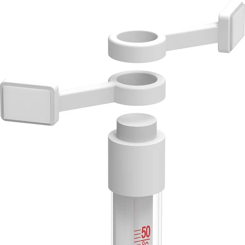 Vit utomhustermometer (-50°C till +50°C) 22cm - 5