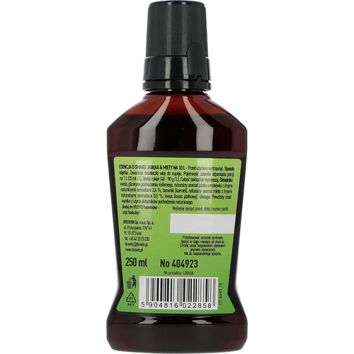 VLEYTO Mynta & Äpple – smakessens med naturliga aromer, 250 ml - 2