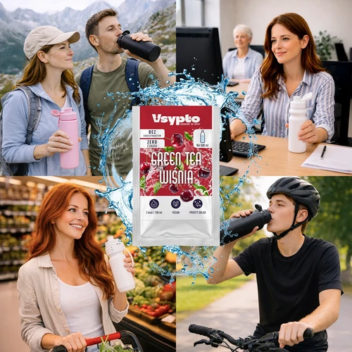VSYPTO i smaken Green Tea Körsbär, 3 g - 8