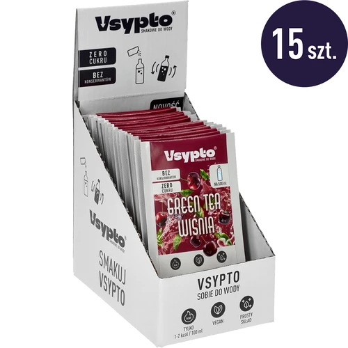 VSYPTO i smaken Green Tea Körsbär, 3 g - 10