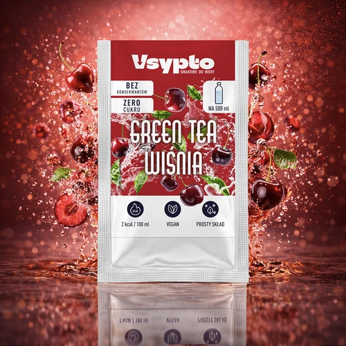 VSYPTO i smaken Green Tea Körsbär, 3 g - 5