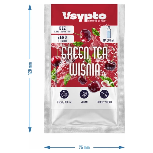 VSYPTO i smaken Green Tea Körsbär, 3 g - 4