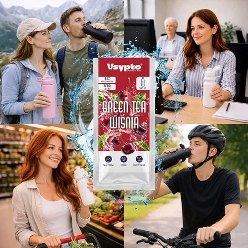 Vsypto i smaken Green Tea Wiśnia, 9 g - 8