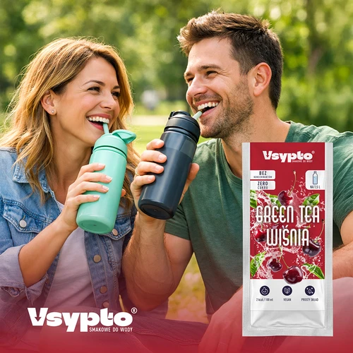 Vsypto i smaken Green Tea Wiśnia, 9 g - 7