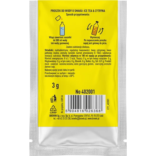 Vsypto Iste Citron – paket 15 x 3 g - 6