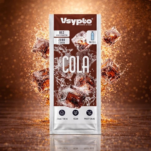 VSYPTO med colasmak – smaksättningspulver för vatten, 9 g - 5