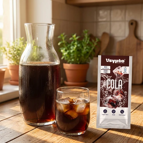 VSYPTO med colasmak – smaksättningspulver för vatten, 9 g - 9
