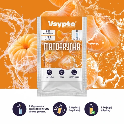 VSYPTO med mandarinsmak, 3 g - 6