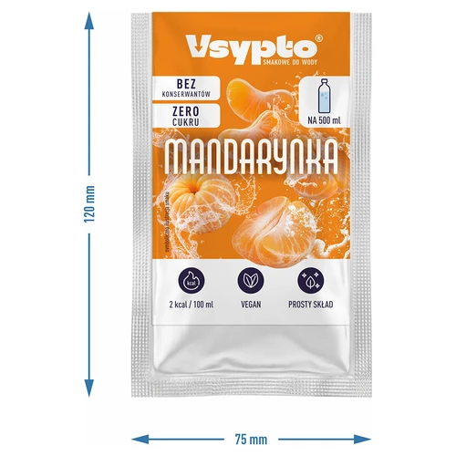 VSYPTO med mandarinsmak, 3 g - 4
