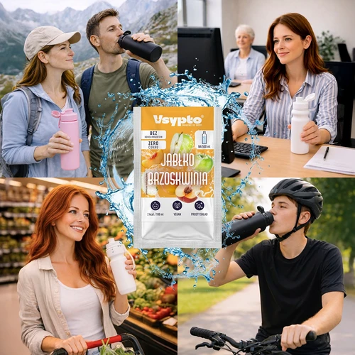 VSYPTO med smak av äpple & persika, 3 g - 8