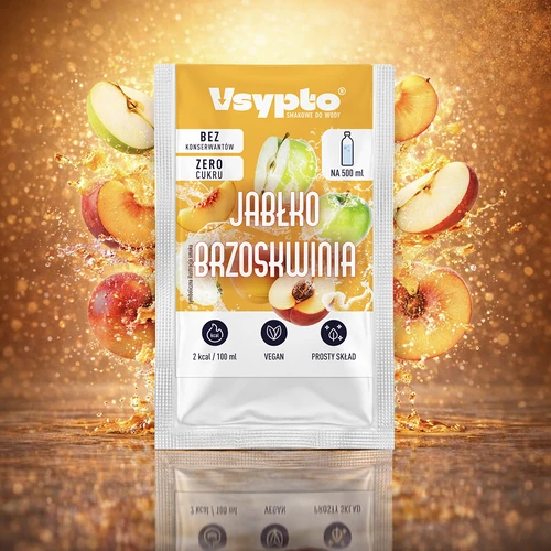 VSYPTO med smak av äpple & persika, 3 g - 5