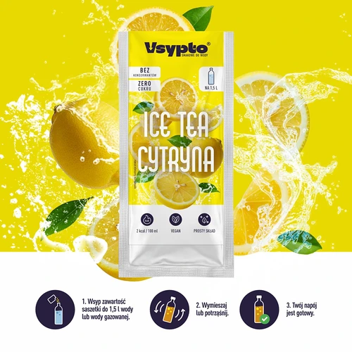 Vsypto med smak av Ice Tea Citron, 9 g - 6