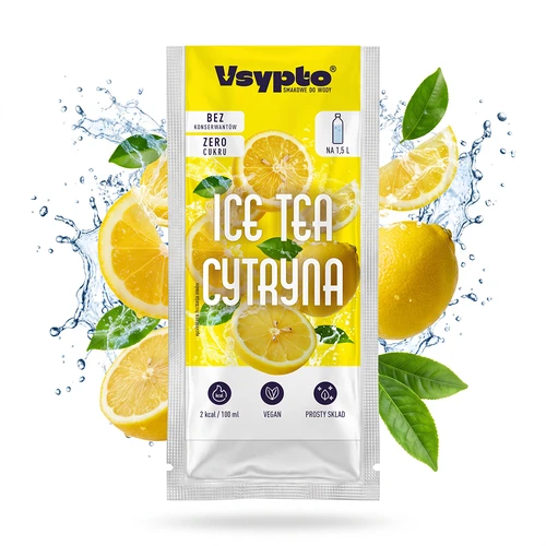 Vsypto med smak av Ice Tea Citron, 9 g