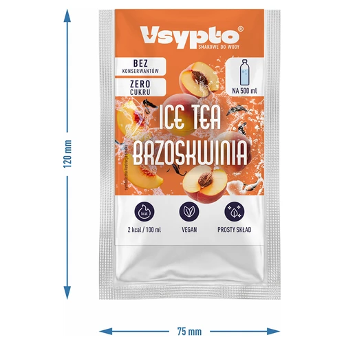 VSYPTO med smak av Ice Tea Persika, 3 g - 4