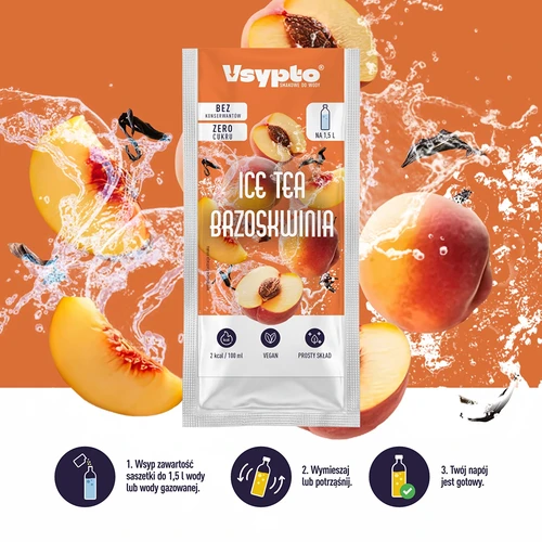 VSYPTO med smak av Ice Tea Persika, 9 g - 6