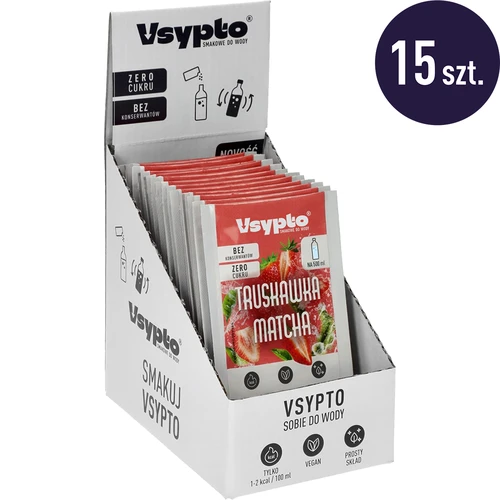 VSYPTO med smak av Jordgubb & Matcha, 3 g - 10